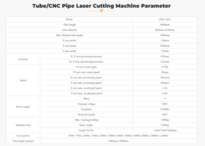 Fiber Laser Tubing Cutter